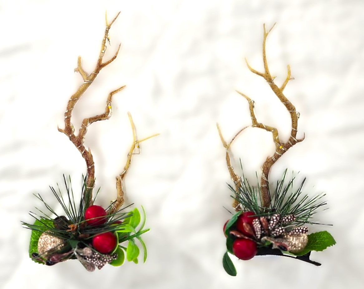 CHRISTMAS LIGHT UP REINDEER ANTLERS