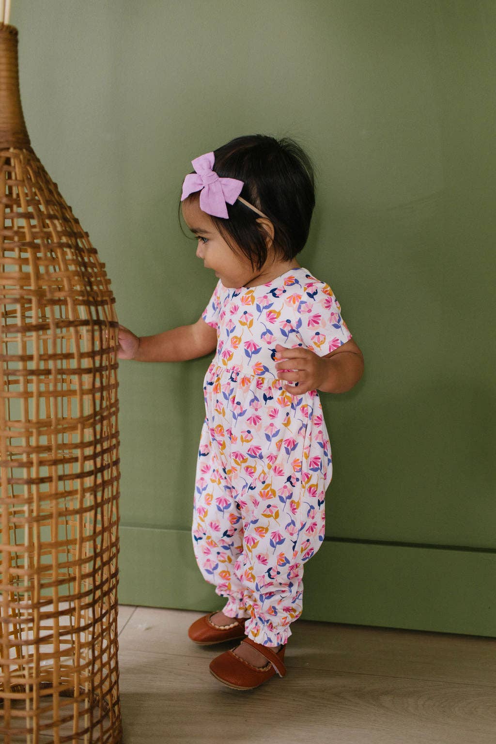 Rosie Romper in Autumn Bloom