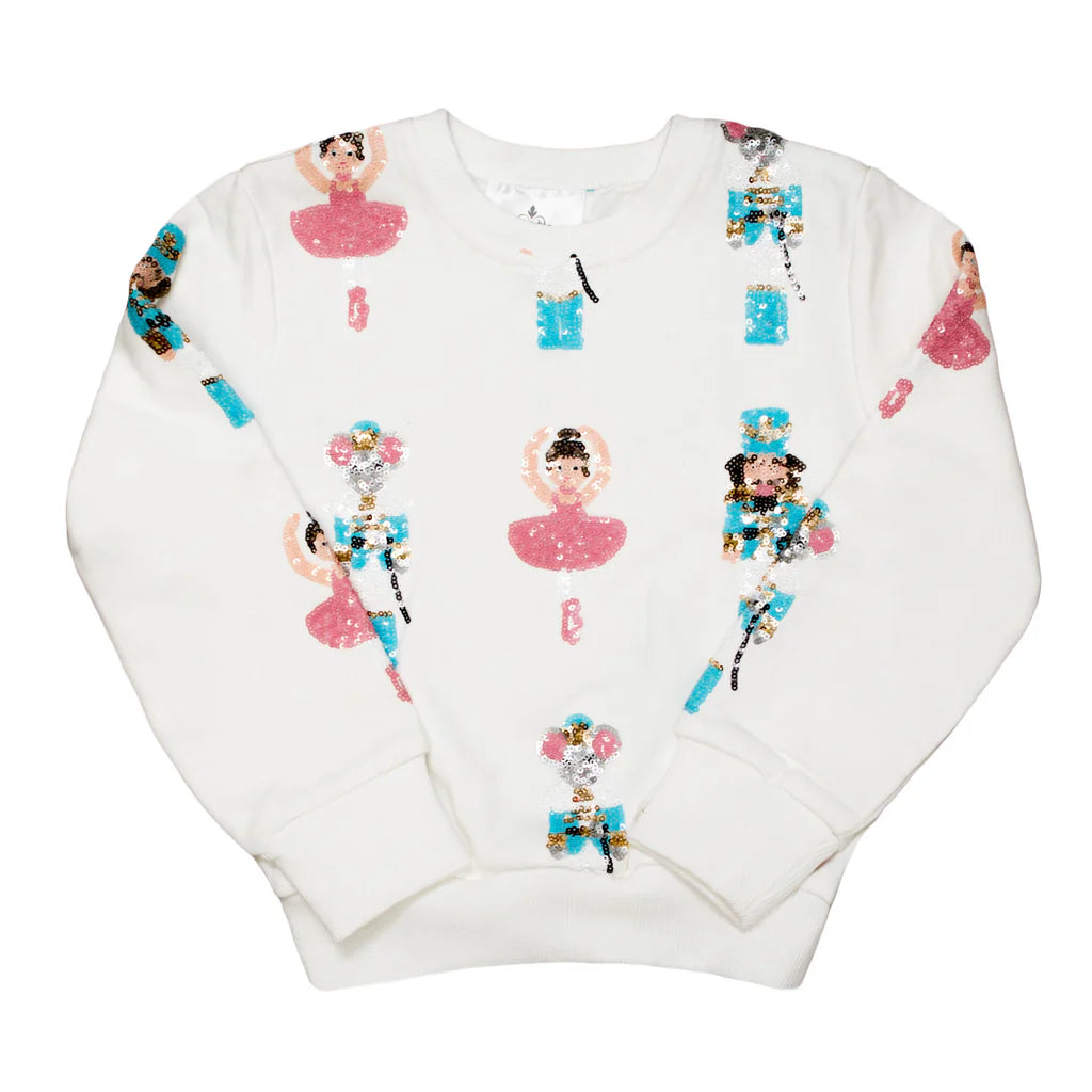 Nutcracker Sequin Sweatshirt