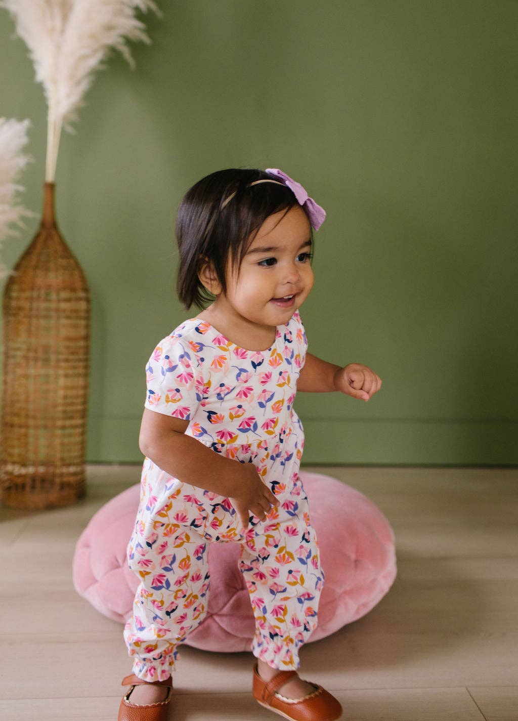 Rosie Romper in Autumn Bloom