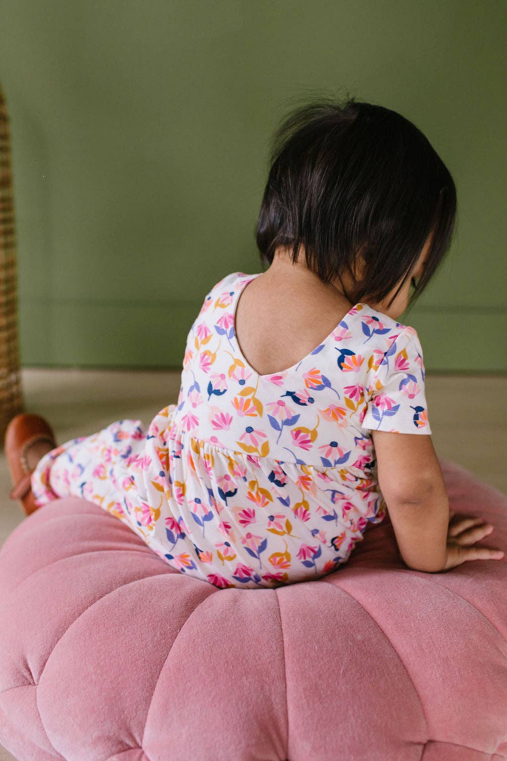 Rosie Romper in Autumn Bloom