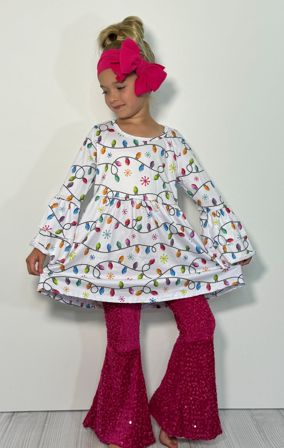 Christmas Lights Bling Set