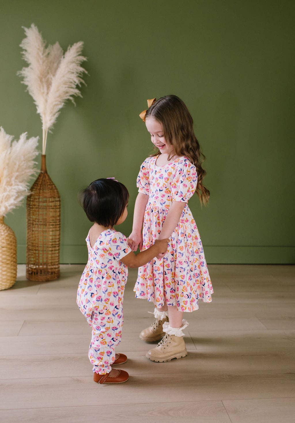 Rosie Romper in Autumn Bloom
