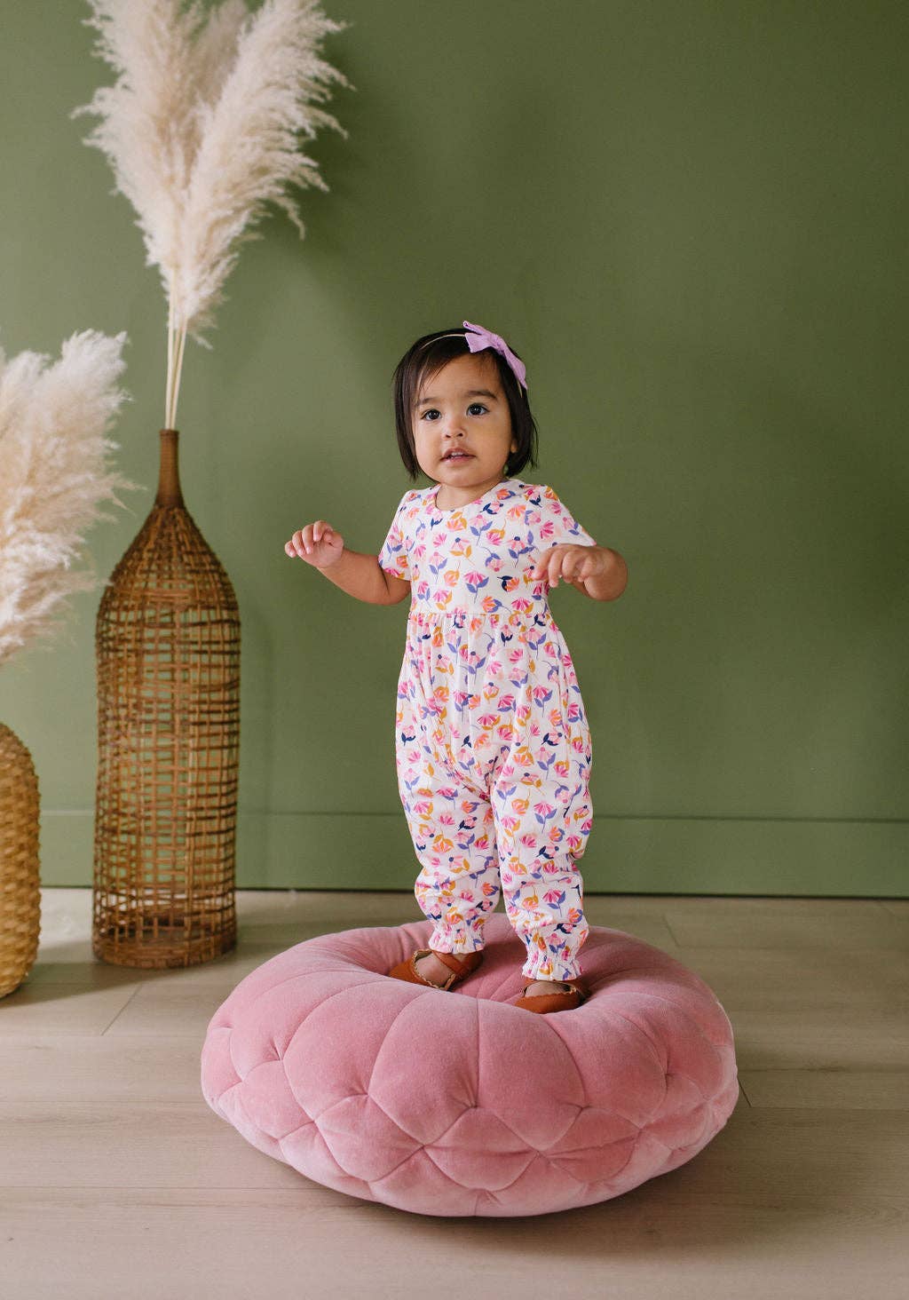 Rosie Romper in Autumn Bloom