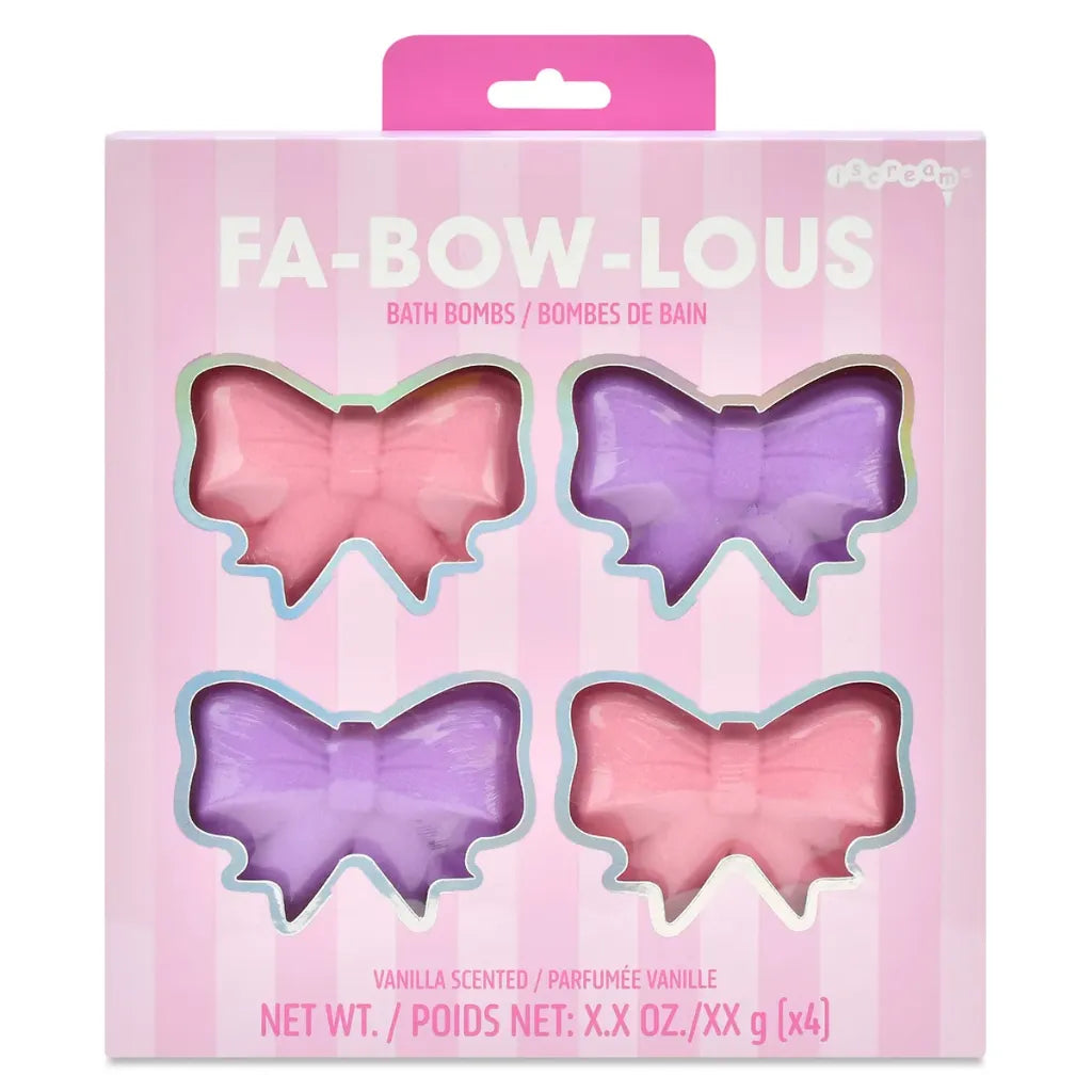 Bow Bath Bomb Set