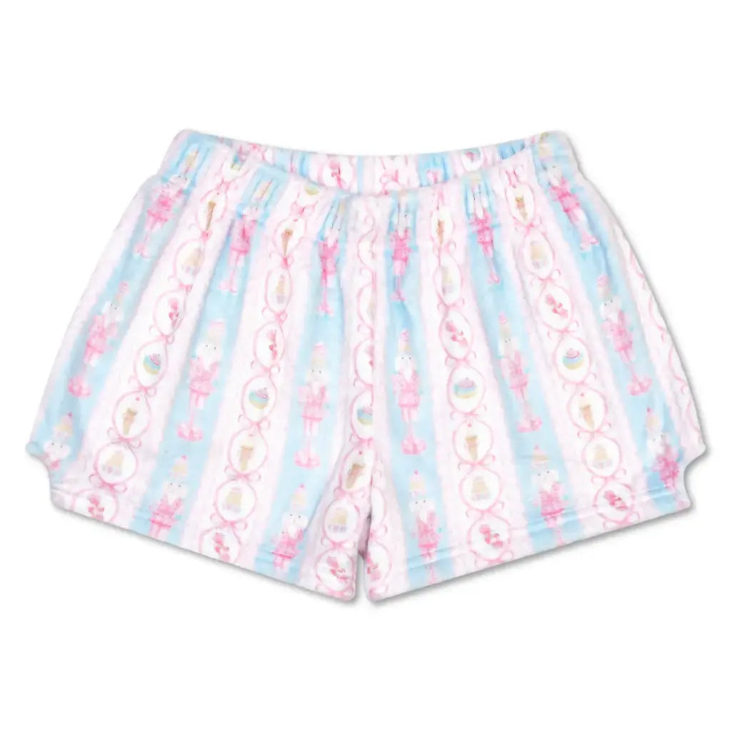Sweet Nutcracker Plush Shorts