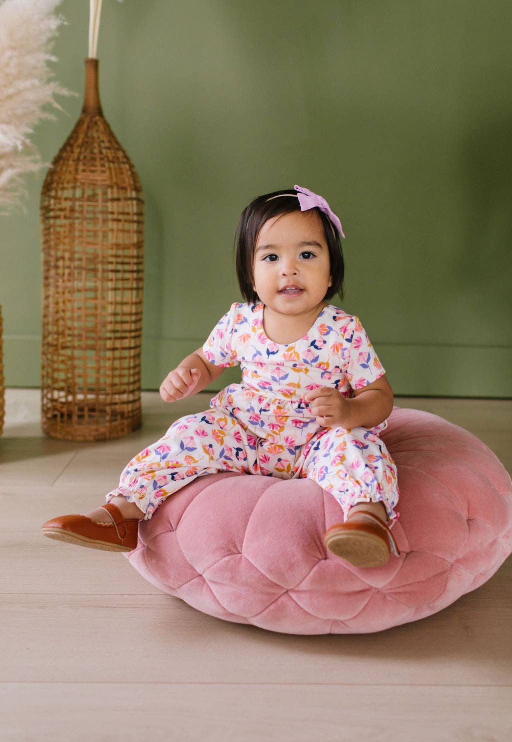 Rosie Romper in Autumn Bloom