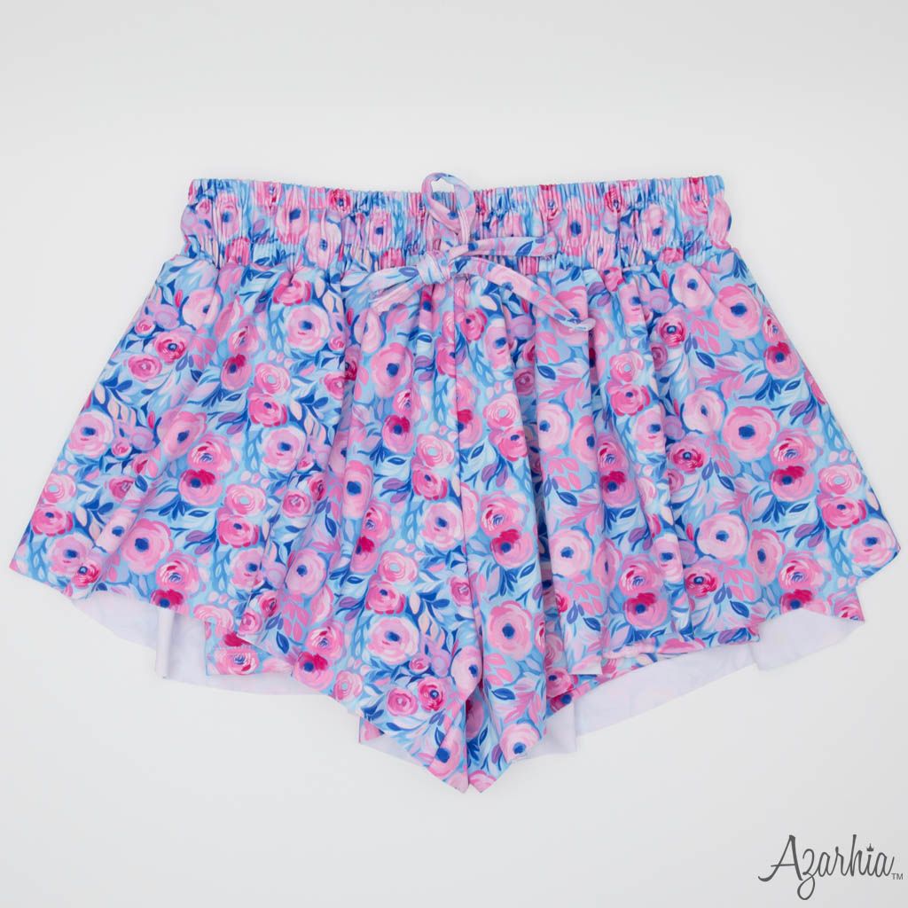 Blooming Petals Butterfly Shorts