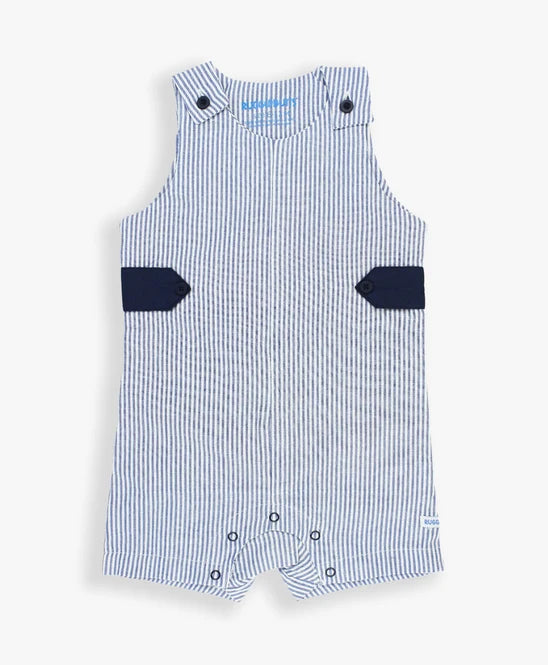 Blue Seersucker Classic Jon Jon