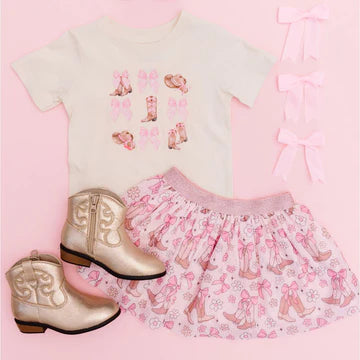 Boots and Bows Tutu