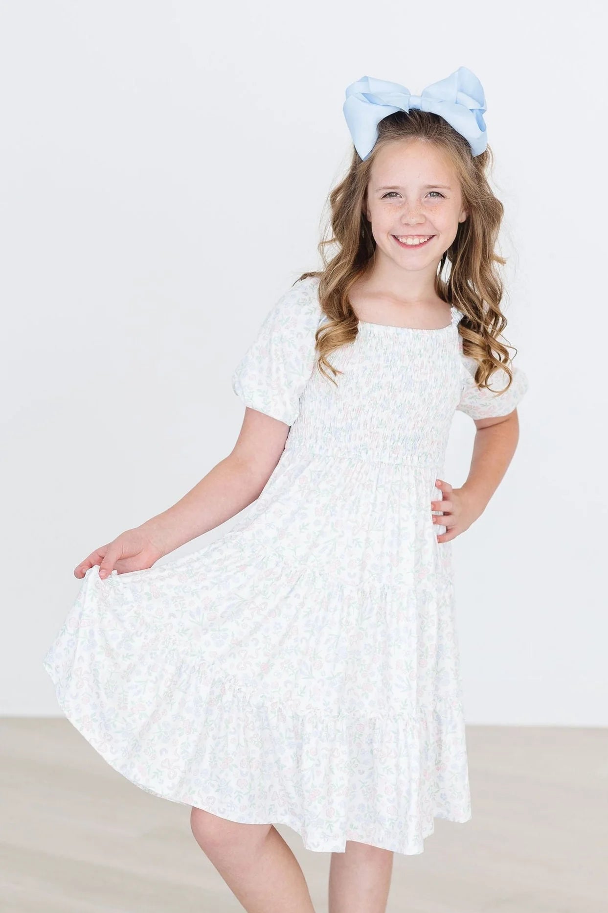 Spring Time Flower Twirl Dress