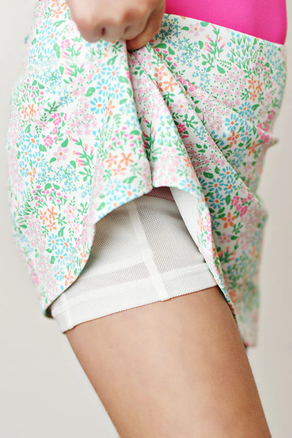 Ditsy Floral Tennis Skirt