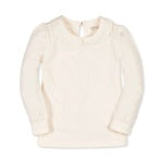 White Peter Pan Collar Top