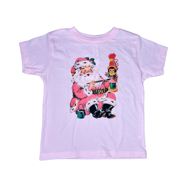 Santa Gucci Pink Tee