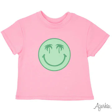 Palm Smiley in Glitter