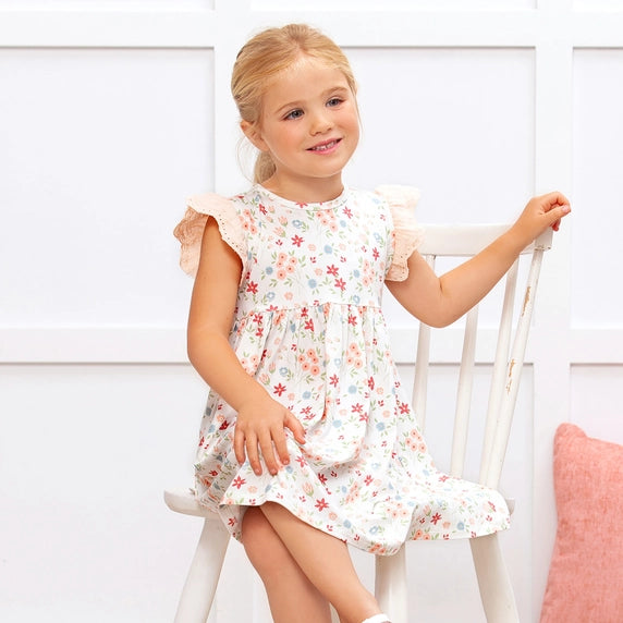 Prairie Petals Empire Waist Dress