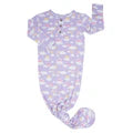 Rainbow Clouds Knotted Gown