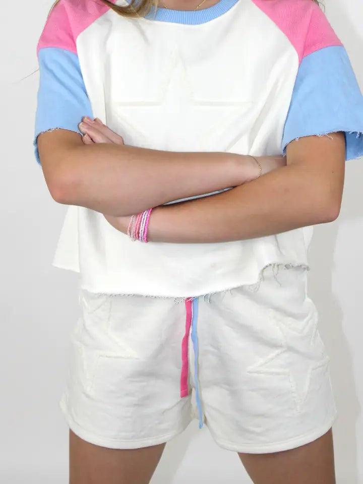 Star Chenille Shorts