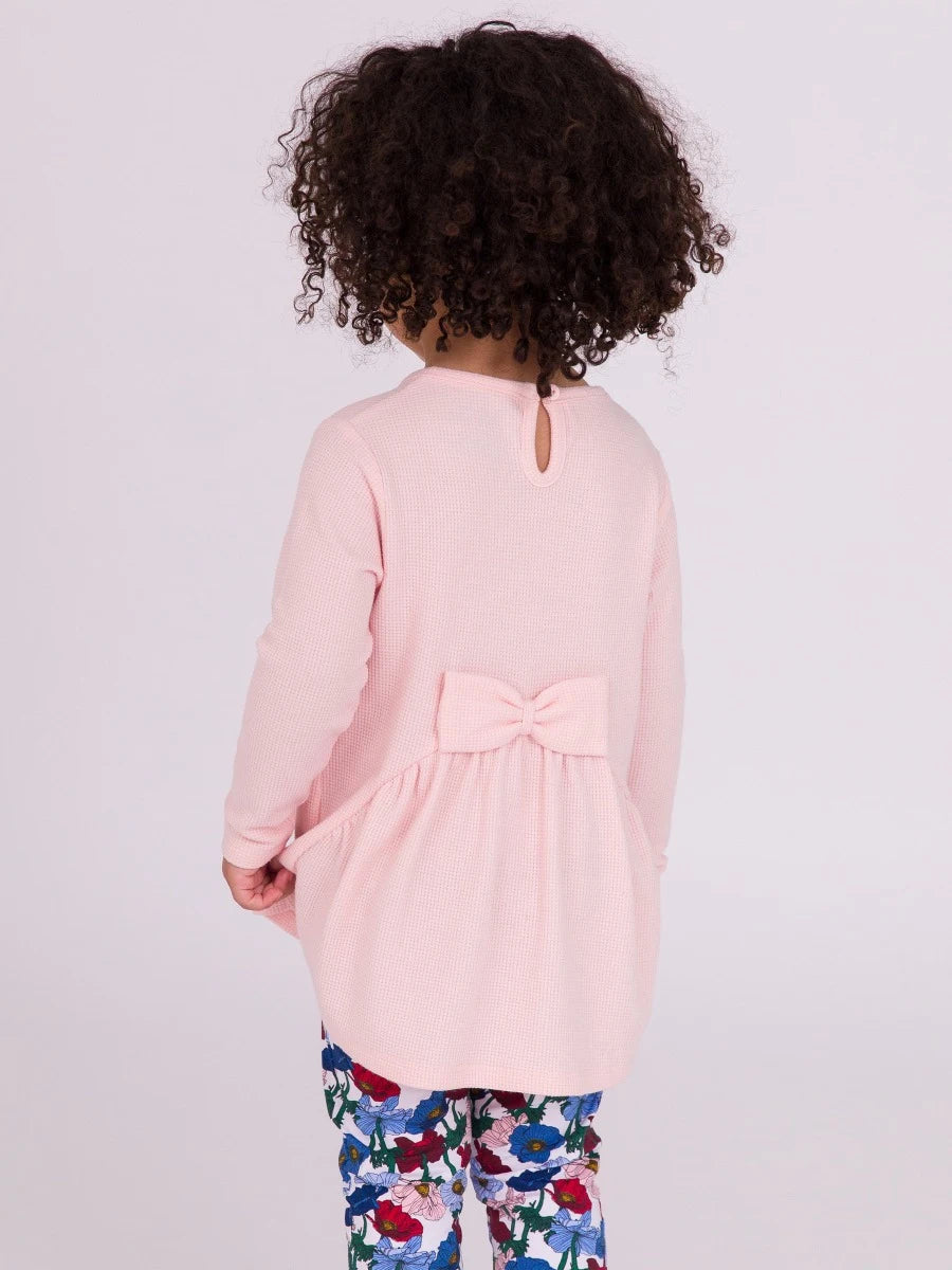 Light Pink Waffle Knit Top