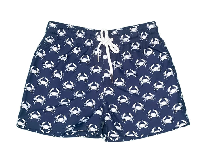White Crabs Swim Shorts