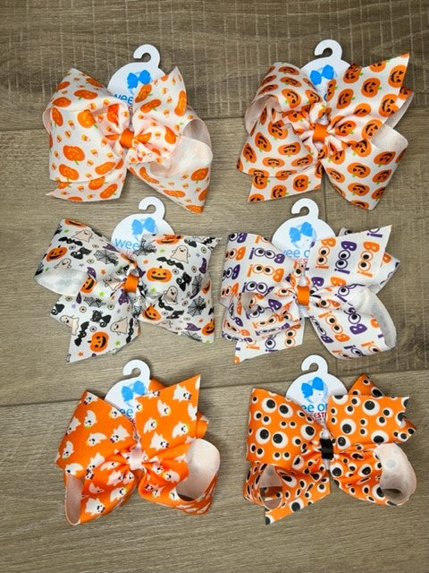 Halloween King Size Hair Bows