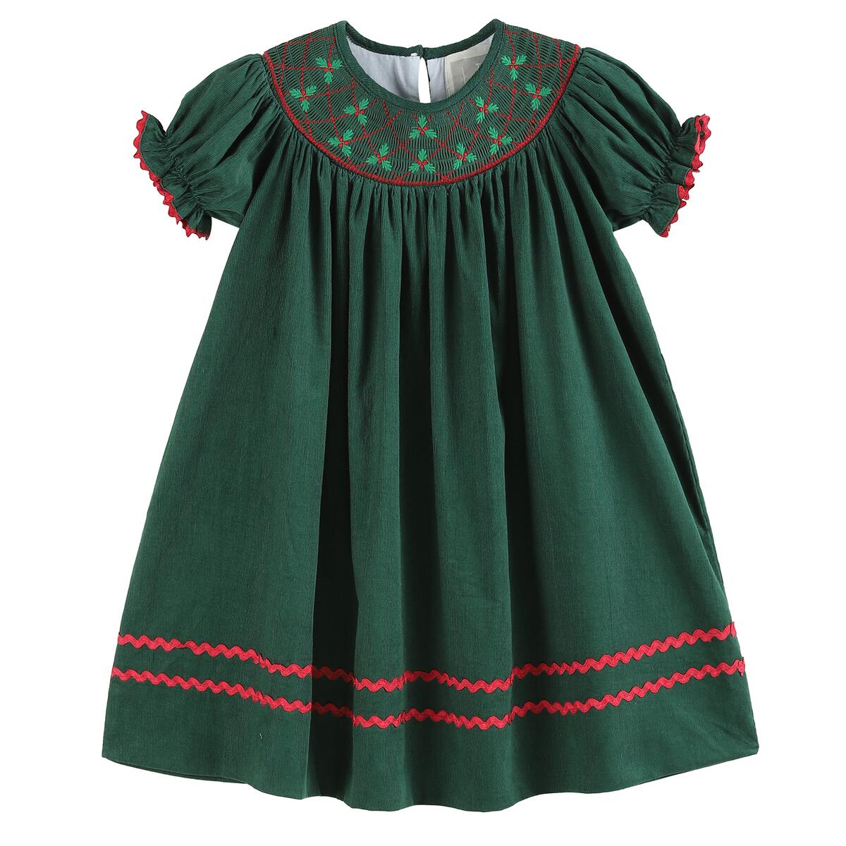 Mistletoe Smocked Dress