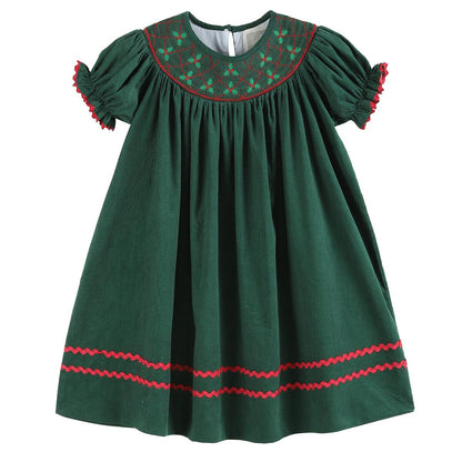 Mistletoe Smocked Dress