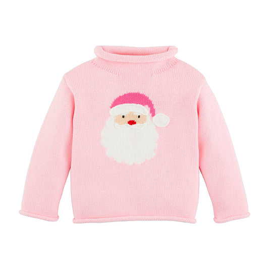 Pink Santa Sweater