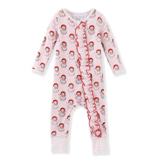 Pink Santa Layette