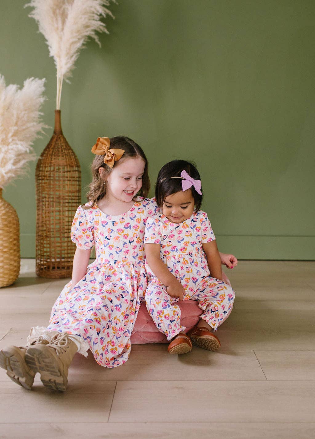 Rosie Romper in Autumn Bloom