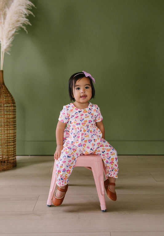 Rosie Romper in Autumn Bloom