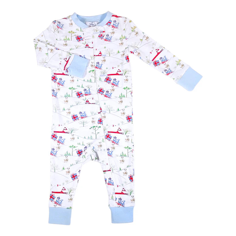 Christmas Train Playsuit