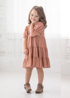 Sparkling Tiered Knit Dress