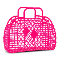 Neon Pink Large Jelly Bag