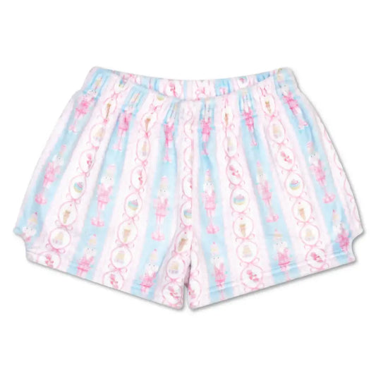 Sweet Nutcracker Plush Shorts