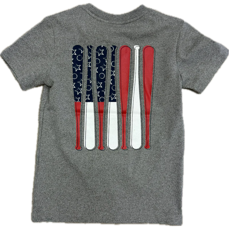 Baseball Bat Flag Shirt