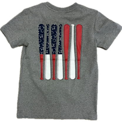 Baseball Bat Flag Shirt