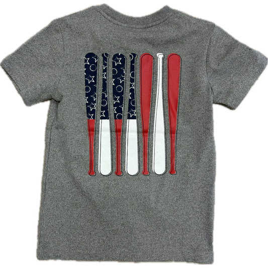 Baseball Bat Flag Shirt