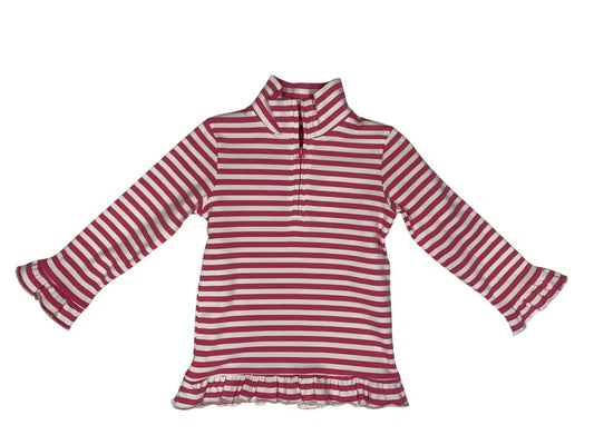 Ellie Pink Strip Pull Over