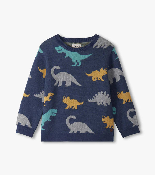 Dino Party Crewneck Sweater