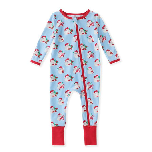 Blue Santa Layette