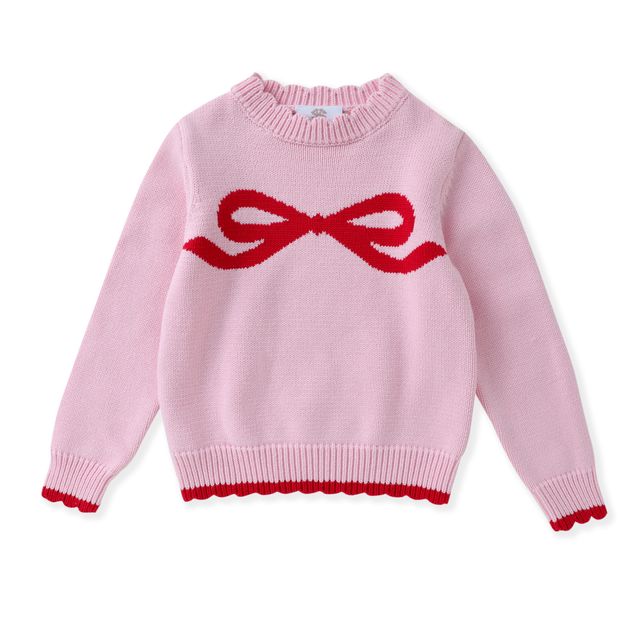 Red Bow Sweater