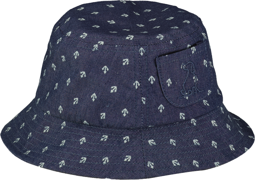 Chambray Anchor Woven Hat