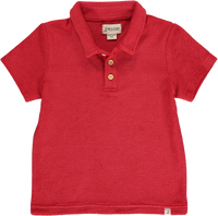 Red Terry Polo
