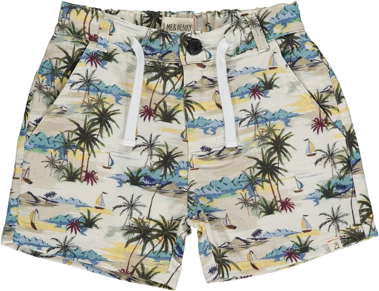 Hawaiian Woven Shorts