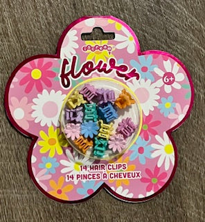 Flower Power Hair Clips