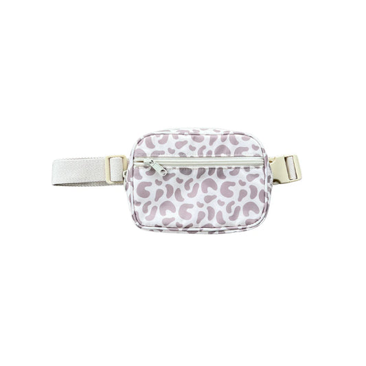 Lilac Leopard Belt Bag