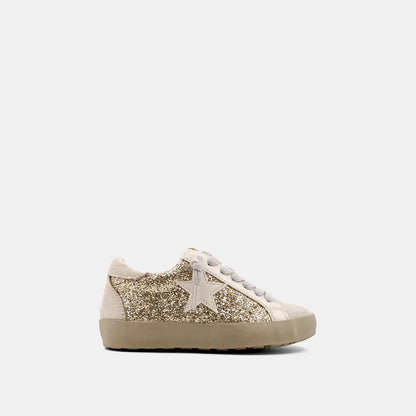 Paula Gold Glitter Toddler Shoes