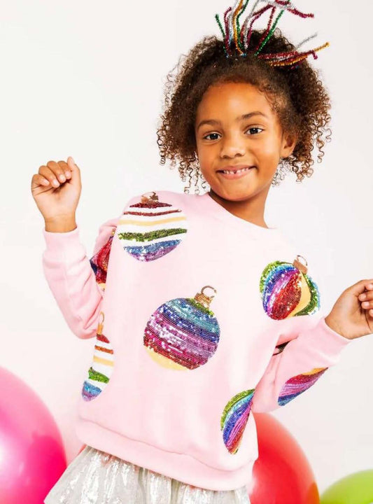 Pink Mega Ornament Sweatshirt