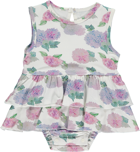 Spring Hydrangeas Romper